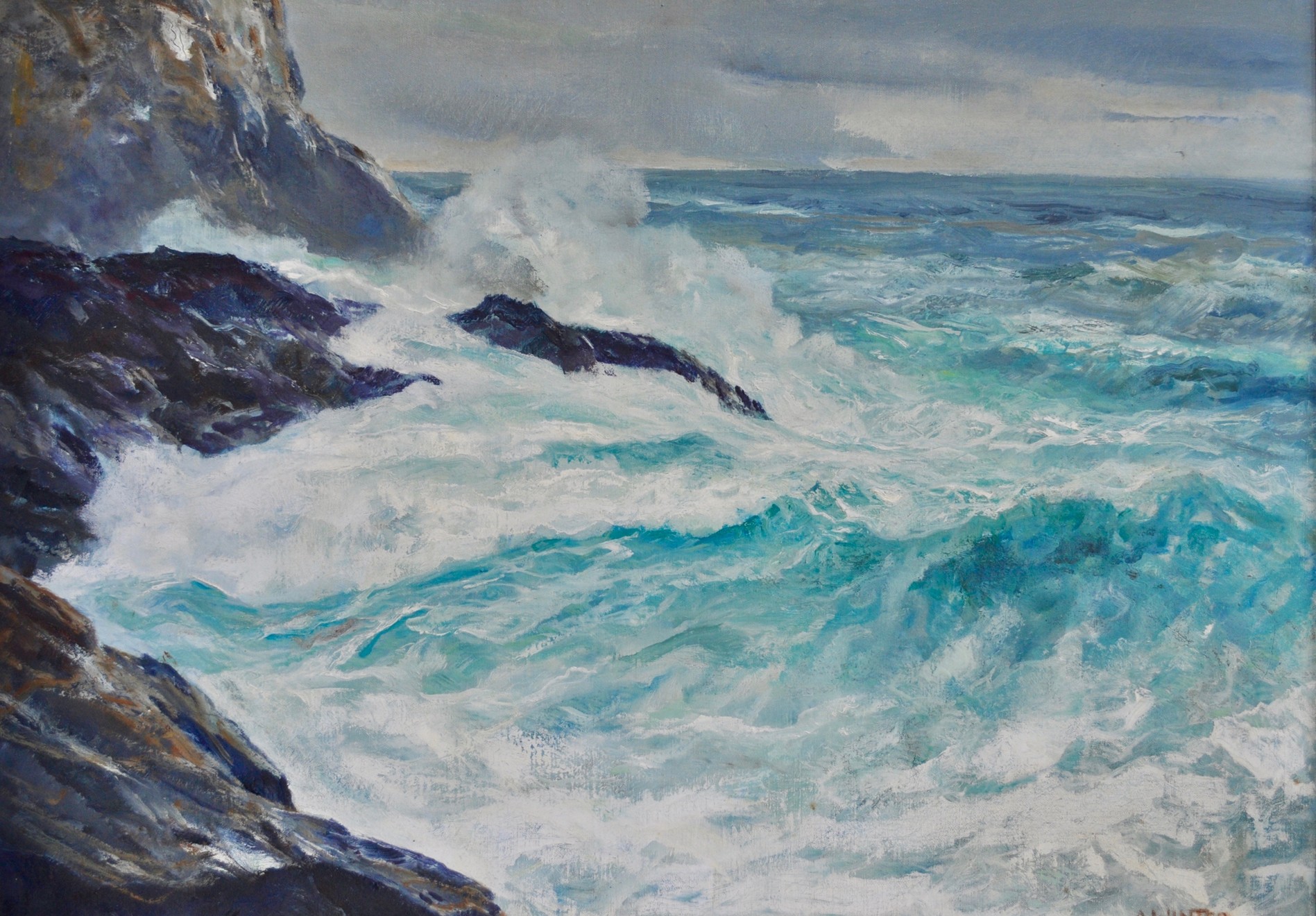 Andrew Winter -  Surf at the Backside  