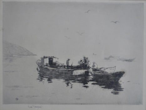 YSears Gallagher - “Boats in the Harbor”   
